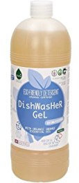 BIOLU - Gel Ecologico Lavastoviglie - Per piatti brillanti - Pulisce e sgrassa - Biodegradabile - Profumo di agrumi - Vegano - 1L