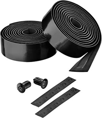 Ciclovation Leather Touch Fusion Dot Lenkerband, Schwarz, Einheitsgröße