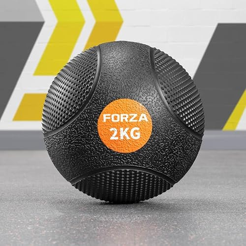 METIS Medicine Balls – 1kg to 10kg | Home Fitness and Gym Slam Balls – High Grip Textured Rubber Finish