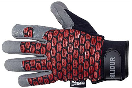 Solidur GA06 - Kälte- und Grip-Handschuhe (Thinsulate) - Außergewöhnlicher Komfort und Schutz - Größe T10