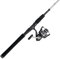Penn Pursuit IV Spinnrolle und Angelrute Combo, schwarz/Silber, 4000 Size Reel - 7' - Medium - 3pc, PURIV4000703MTRVL