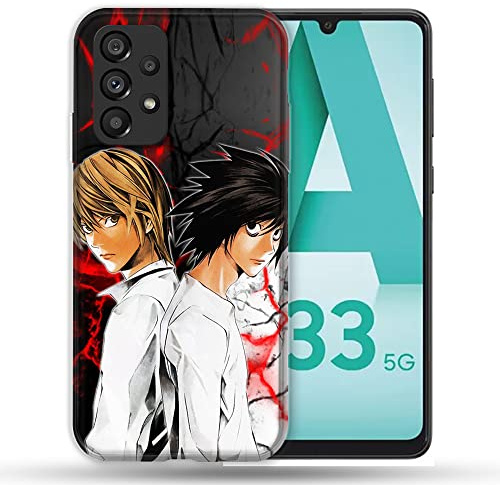 Cokitec Schutzhülle für Samsung Galaxy A33 5G Manga Death Note Duo