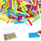 Grantop 150 Stück Lose zum Selber Beschriften, Lose Kindergeburtstag Feier Fest Gewinne, Leere Lose Bunte Mischung Kleine Zettel Beschriften für Kindergeburtstag Adventskalender Oder Geburtstag…