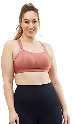 Cake Maternity Womens Popcorn Petite Wire Free Nursing Sports for Breastfeeding Full Coverage Bra, Brick, 34B UK