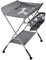 Baby Wickelkombi - klappbare Wickelkommode mit 3 Ablagefächern, platzsparend & stabil für Babys bis 12 Monate,Wasserdicht und Höhenverstellbar,Stabil-80 * 65 * 99cm (dunkelgrau)