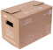 smiley pack 40 Stück Umzugskartons Bücherkarton Aktenkarton Archivkarton 500 x 300 x 350 mm bis 40 kg (Zweiwellig) stabil Profi groß stark Umzugskiste günstig Stapelbar – Sets von 5 bis 240 Stück