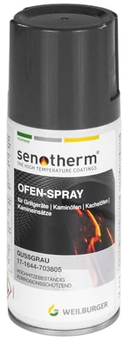 raik 703805 Ofen-Spray Spraydose 150 ml Senotherm Gussgrau