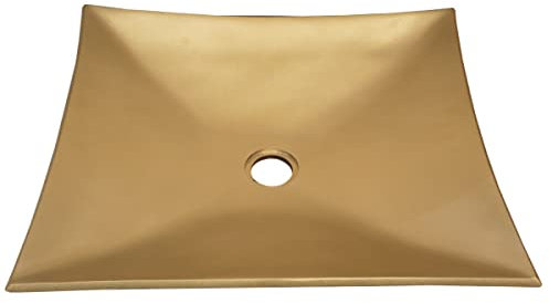 Casa Moro Orientalisches Messing WASCHBECKEN AIDA in Bonze Gold einzigartiges Designer AUFSATZWASCHBECKEN 45X40 cm für Badezimmer, Wasch-Schale CMDM14