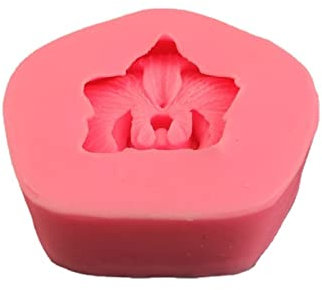Fondant Formen 3 Stück Schmetterling Blume Duftkerze Silikon Form DIY Tropfen Kleber Aromatherapie Gips Schokolade Orchidee Form