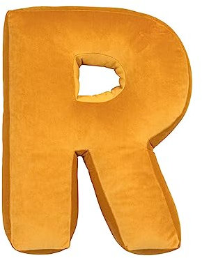 Altsuceser Buchstaben-Kissen, niedliche PP-Baumwolle, vollständig gefüllt, weicher Plüsch, englischer Buchstaben