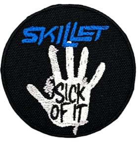 American Christian Rock Band Embroidered Patch for Clothing - Sew-On or Iron-On Applique Badge - Trendy DIY Fashion Accessory - Unique Decorative Logo for Jackets, Jeans, and Bags - Vintage - Apparel