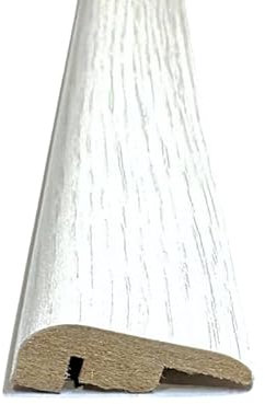 Miami White Oak Laminate & Wood Flooring Section Transition Bar MDF Threshold Strip End Edge Profile Door Trim Moulding Oak (1, 900mm (2ft 9))
