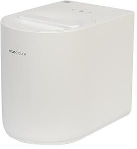 Food Cycler Eco 3 Compact Kitchen Food Recycler | Indoor Composter Bin Alternative | Electric Countertop Food Waste Disposer with Odorless 3.5L Indoor Food Waste Bin for Easy Waste Management | White