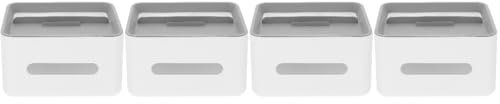 PRETYZOOM 4 Stück Aufbewahrung von Taschentuchboxen schreibtischgestell tischregal Schreibtisch Fernbedienungs-Organizer Handyständer Desktop- Tischserviettentasche pp