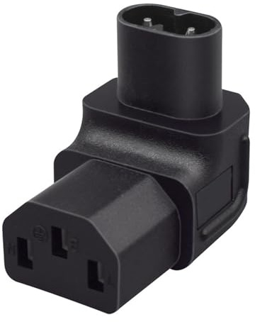 MEAKTSMI IEC320 C8 Zu C13 Elektrischer Adapter Aufwärtskonverter Für Notebook Server PC Gehäuse Konvertierungsstecker