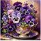DCIDBEI Groß und KlarPerlenbilder Erwachsene Blumen Orchidee Phalaenopsis 40x40cm Diamond Painting Lila Blumen Diamond Painting Erwachsene Vintage Malen nach Zahlen Orchidee Schönheit Edel Anmut