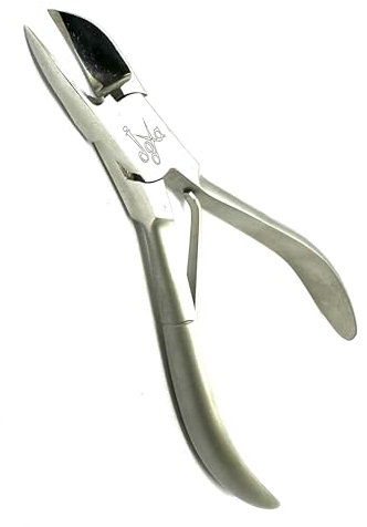 Pince pédicure, professionnelle, coupe-ongles pour pieds, acier inoxydable, manche ergonomique, vis réglable, nettoyage facile, avec étui.