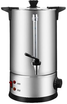 BNZCZY 304 Percolateur D'urne Cofet Cofet Coffets Inoxduble, 25l Mélésance Isolée De The Et Cofe