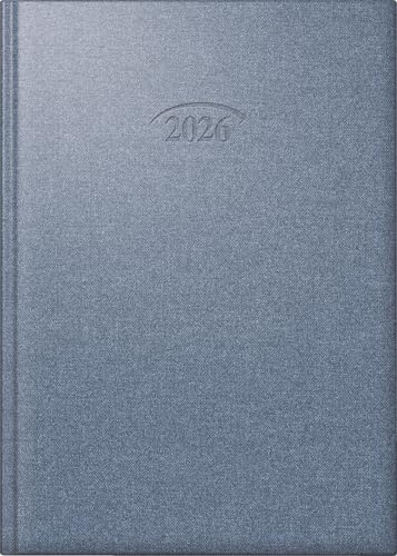 BRUNNEN Buchkalender Mod. 765 '26 | A5, Kunststoff, cosmosblau