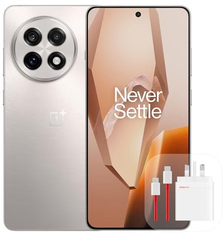 OnePlus 13R Smartphone 12 GB RAM + 256 GB ROM, Snapdragon 8 Gen 3, 120Hz 6.78 Display, 6000 mAh, 80W SUPERVOOC Charge, 50MP Camera, Astral Trail