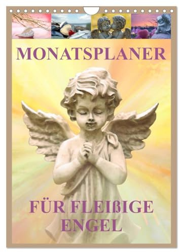 Monatsplaber für fleißige Engel (Wandkalender 2026 DIN A4 hoch), CALVENDO Monatskalender: Ein anspruchsvoller Planer für alle Engel. (CALVENDO Glaube)