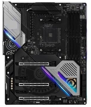 Scheda madre X570 ATX - Socket AM4, supporta CPU 5500/5600/5700X/5800X3D, 4 slot DDR4, M.2 NVME, HDMI, PCIe 4.0