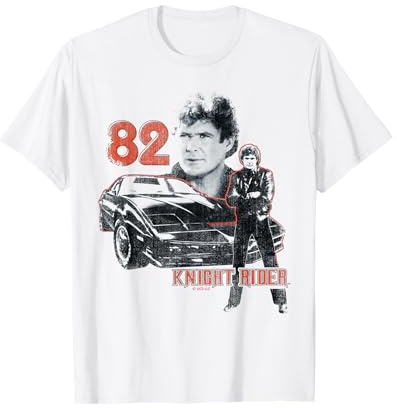 Knight Rider 82 Ikonisches Retro-Design T-Shirt
