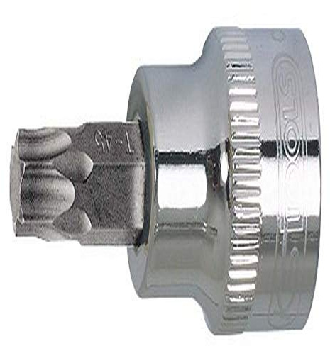 KS Tools 3/8'' TX-Bit-Stecknuss T50 m. Bohrung, auf Hänger