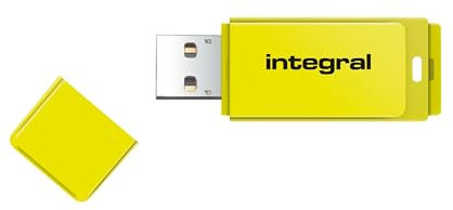 Integral 8GB NEON USB Stick gelb