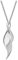 Tuscany Silver Women's Sterling Silver Twist Spoon Pendant on Curb Chain of 46cm/18