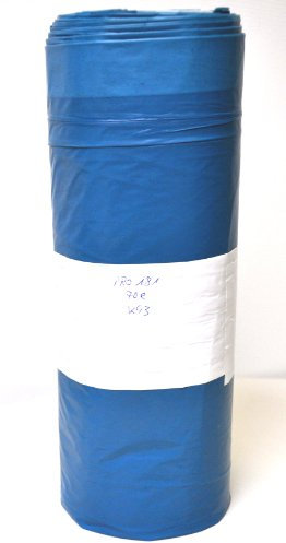 Abfallsack mit Zugband 70l, CLEAN and CLEVER, 25 Stück auf der Rolle