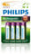 PHILIPS Batterie AA - Batterie Ricaricabili HR03 - NiMH 1,2V - 500 Ricariche - 2500mAh