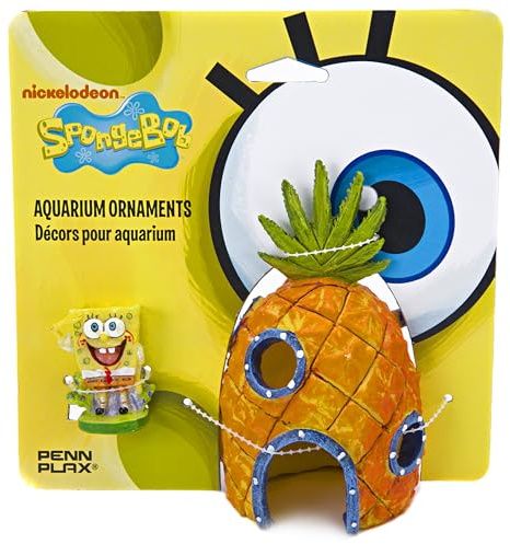 Penn-Plax 23607 Aquariumdekoration Spongebob Ananashaus