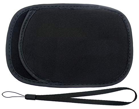 OSTENT Protector Soft Pouch Case Bag + Strap Kompatibel für Sony PSP GO N1000