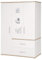 roba Kleiderschrank, Weiss, 134,5 x 55 x 193 cm