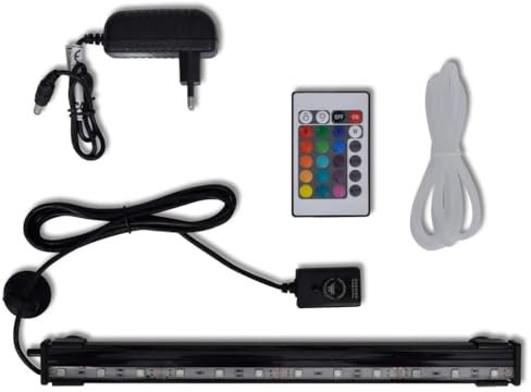 vidaXL Aquarium Beleuchtung LED RGB Unterwasser Aufsetzleuchte Aquariumleuchte