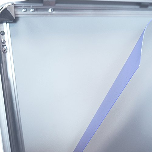 4 Stück DIN A0 (84,1 cm x 118,90 cm) Ersatzfolie Schutzfolie Folie für Kundenstopper Klapprahmen