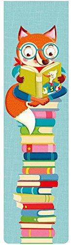 Moses 26153 Lesezeichen mit Band Lesefuchs