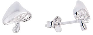 Sterlingsilber Pilz Ohrstecker