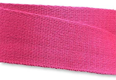 Gurtband 40mm Baumwolle Taschengurt Uni 32 Farben - 1 Meter (Pink)