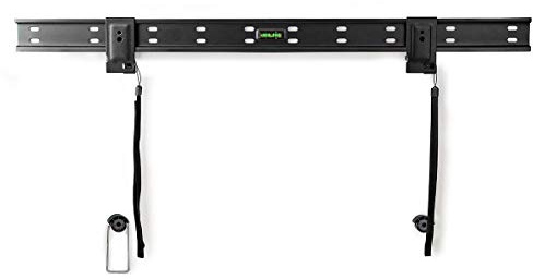 NEDIS Feste TV-Wandhalterung - 43-90 - maximal unterstützes Bildschirmgewicht: 50 kg - Minimaler Wandabstand: 14.5 mm - Stahl - Schwarz