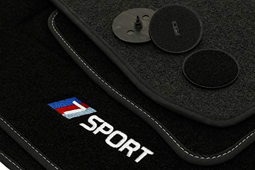 Sport Velour Fußmatten Satz für BMW 7er E38 (1994-2001) - 4-teilig - Passgenau