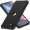 ORETECH Compatibile con Cover iPhone 11, Custodia Silicone per iPhone 11, [ 2 x Pellicola Protettiva Vetro Temperato] [Protezione speciale per l'obiettivo della fotocamera]Antiurto Anti Graffio - Nero