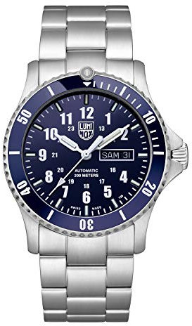 Luminox Men Analog Automatic Watch with Stainless Steel Strap XS.0924