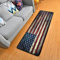 Mnsruu Vintage USA Flagge auf Holz Plank Läufer Teppich Bodenmatte Rutschfest Küche Teppich Weich Bereich Teppich Fußmatten Badteppich für Badezimmer Eingangsbereich Flur Esszimmer Wohnzimmer