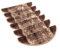 rugsx Treppenteppich STARK Stufenmatten, Selbstklebend, 64x22 cm + 3,5cm Vorderkante, beige, 7 Stück