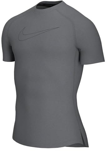 Nike DD1992 M NP DF Tight TOP SS T-Shirt Mens Iron Grey/Black/Black 3XL