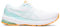 ASICS Damen GT-1000 11 Laufschuhe, Weiß/Transparentes Blau, 5