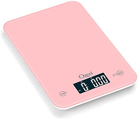 Ozeri Balance de cuisine numérique Touch Professional (édition 5,4 kg) en verre trempé