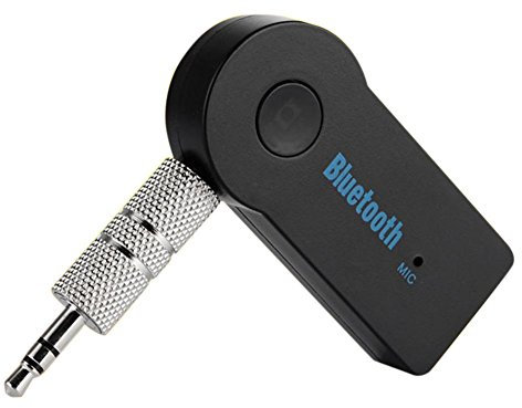 UKD 2 en 1 sans Fil Bluetooth 5.0 récepteur émetteur Adaptateur 3.5 Mm Jack Voiture Musique Audio auxiliaire Casque récepteur Mains Libres